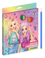 Карандаши 24цв. шестигран. (TIK TOK GIRL)