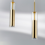 756012 Люстра CILINO 1х40W GU10 ЗОЛОТО