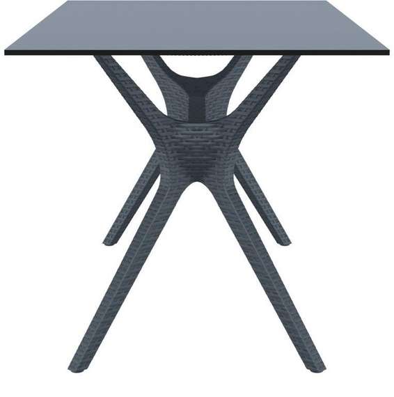 Стол Ibiza Table 140х80 см черный