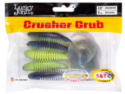 Твистеры съедоб. искусст. LJ Pro Series CRUSHER GRUB 3,9in (09.90)/T53 5шт.