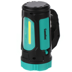 Фонарь ручной, встр акк, прожект, Camelion, LED51527, зар от USB, пластик, 4 режима, 1LED+COB, Type