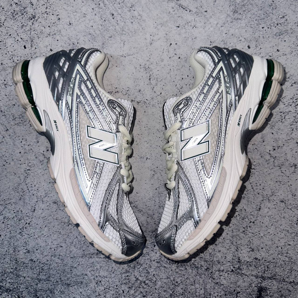 Кроссовки New Balance 1906 silver/white/green