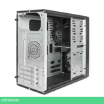 Корпус ExeGate mEVO-7807 без БП черный (EX292981RUS)