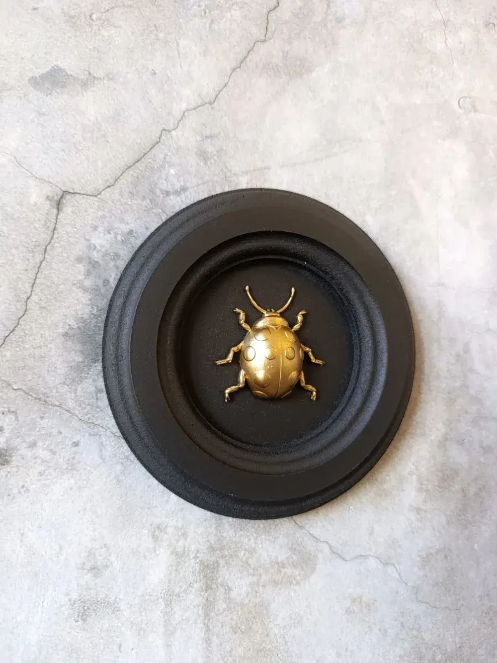 Панно на стену для интерьера Божия коровка