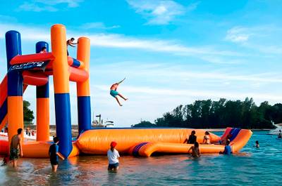 Вышка для катапульты, блоба «Экстремальный старт» 2,5×2.5×5 м