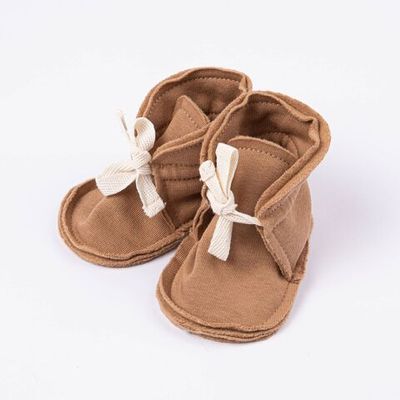 Warm mocks 3-18 months - Desert Sand