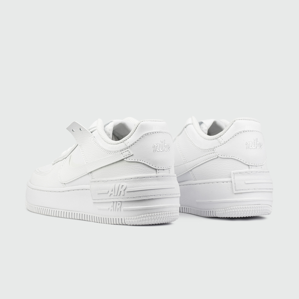 Кроссовки Nike Air Force 1 Wmns Shadow Triple White