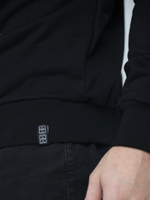 Мужской свитшот черный леттеринг Город Горький