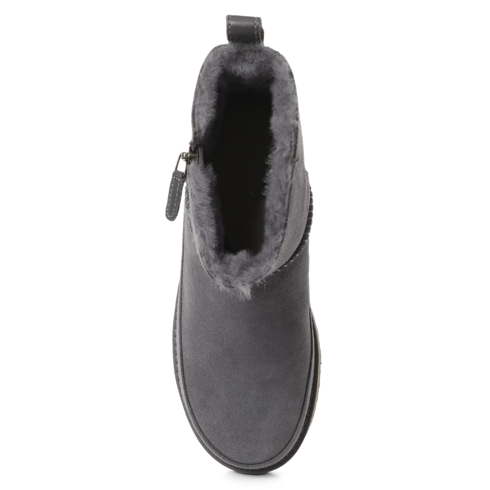 Угги Classic Mini Zipper Grey
