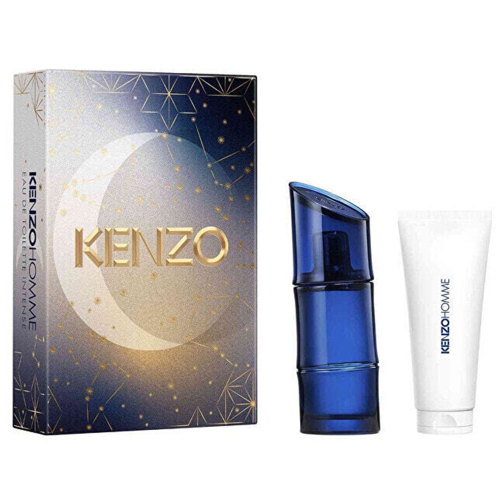 Набор туалетной воды Kenzo Homme Intense Christmas Edition - EDT 60 мл + спрей для тела 75 мл