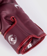 Перчатки боксерские Venum Elite Burgundy/Gold