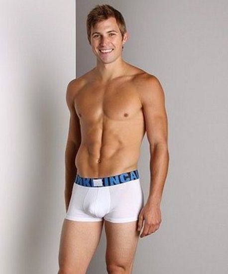 Мужские трусы хипсы Calvin Klein X Word Trunk White