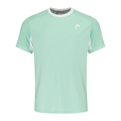 Мужское теннисное поло HEAD Slice T-Shirt Men - Mint, White