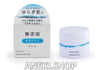 Крем восстановление и баланс для чувствительной кожи лица 45 г Meishoku Repair&Balance Mild Cream