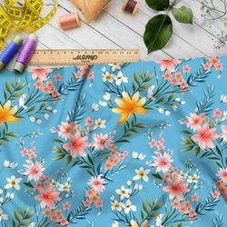 Ткань Ниагара Софт луговые цветы