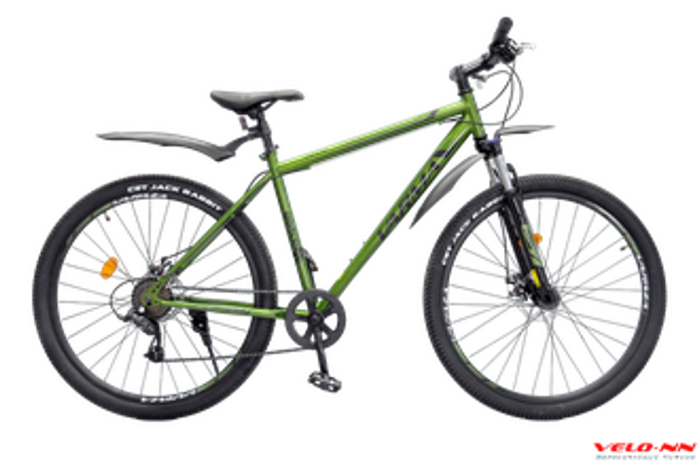 Велосипед 29&quot; VARMA LEO H91D  8ск зелено-черный (Россия)