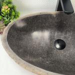 Раковина из речного камня RS-63633 (60*36*15) 0124