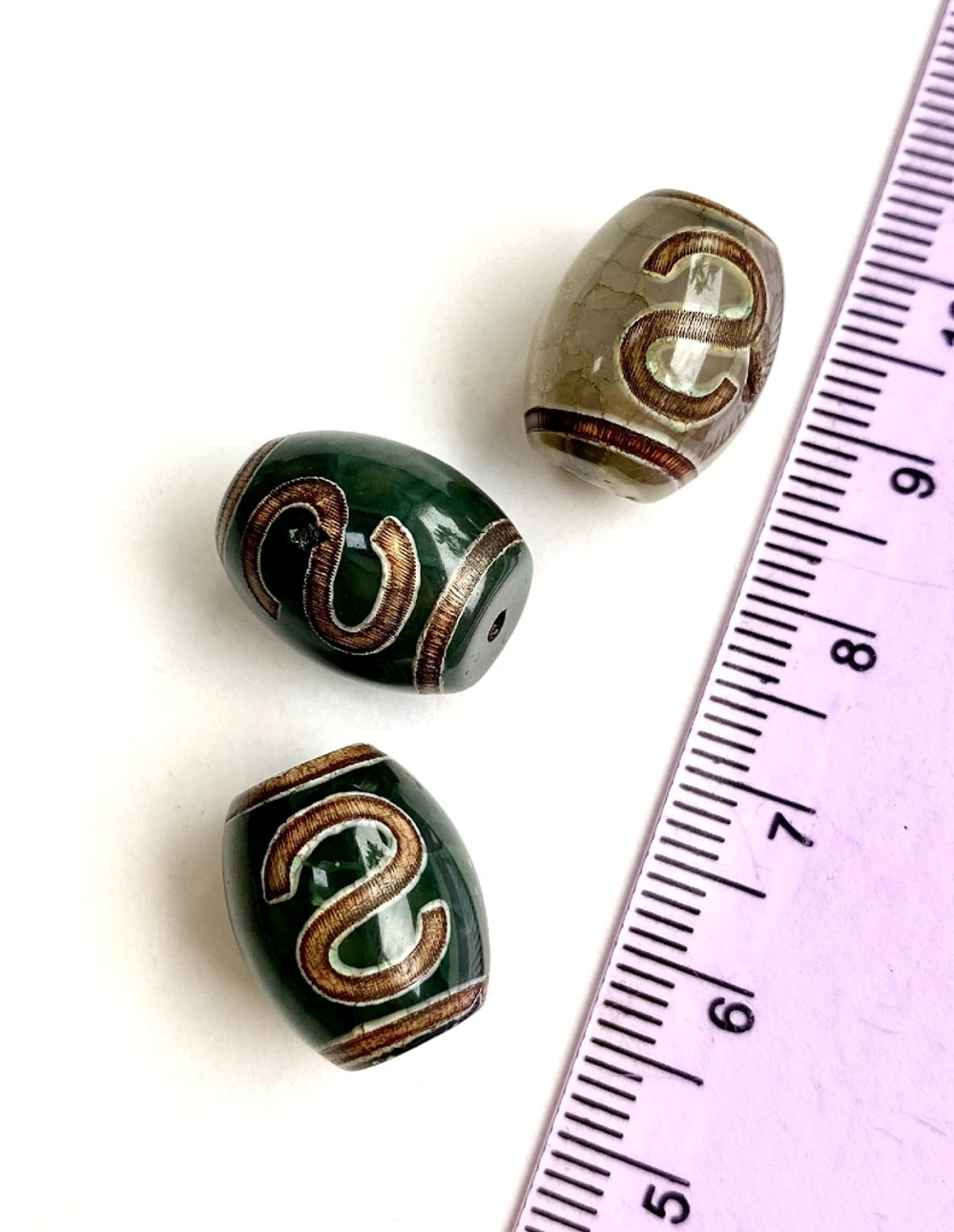 дзи-дкм ДЗИ «Денежный крючок» 15*12мм