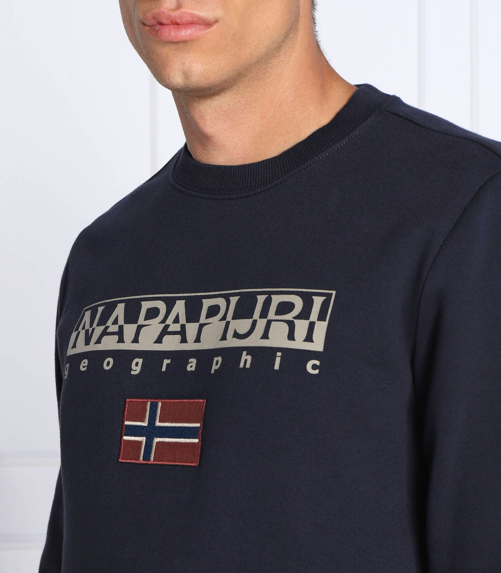 Худи B AYAS C Napapijri - темно-синий(NP0A4GJ9)