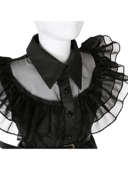 Платье Wednesday Addams Уэнсдэй Адамс на Хэллоуин y2k