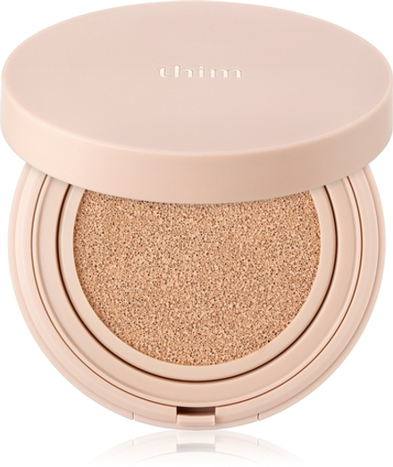 thim Luminous Skin Cushion - Долговременная основа в губке для сияния и увлажнения оттенок 21 Light Beige, 15 g