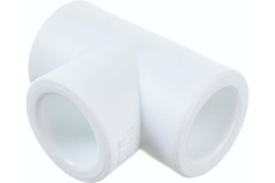 Тройник PPR 20х20х90,белый, РТП (10736)