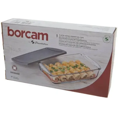 Форма для запекания с серой пл.крышкой 1320 мл (260*150*55 мм) (1205866)