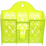 Подставка для столовых приборов «Ажур» 18*17*8см пластиковая,3секции