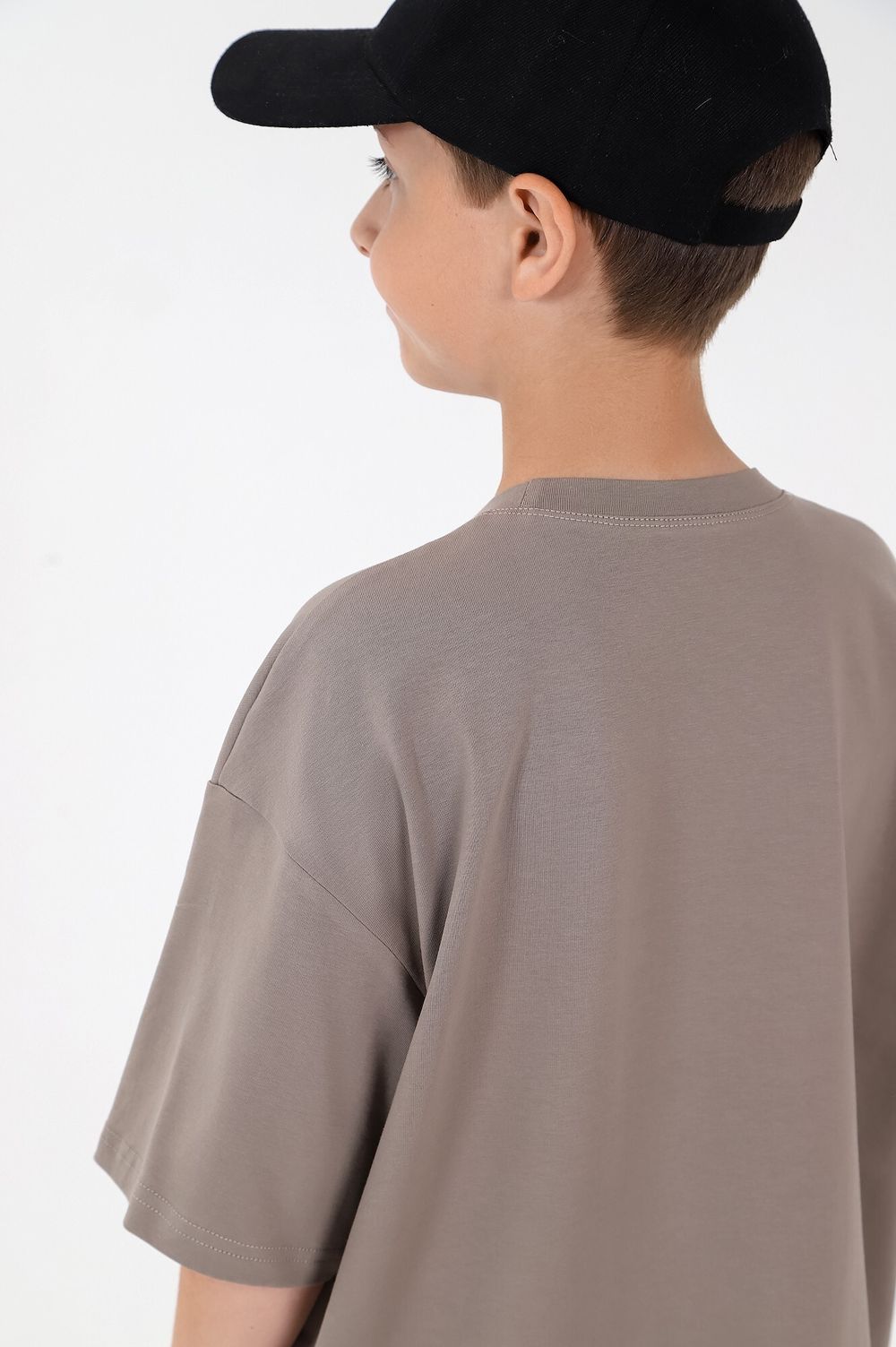 Фуфайка (футболка) для мальчика Леон-1 Виотекс СЕРО-БЕЖЕВЫЙ