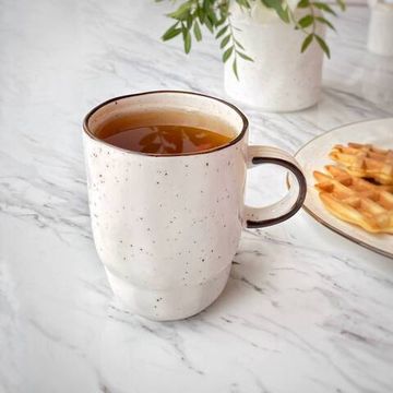 Кружка Latte 400 мл, ручная работа, фарфор