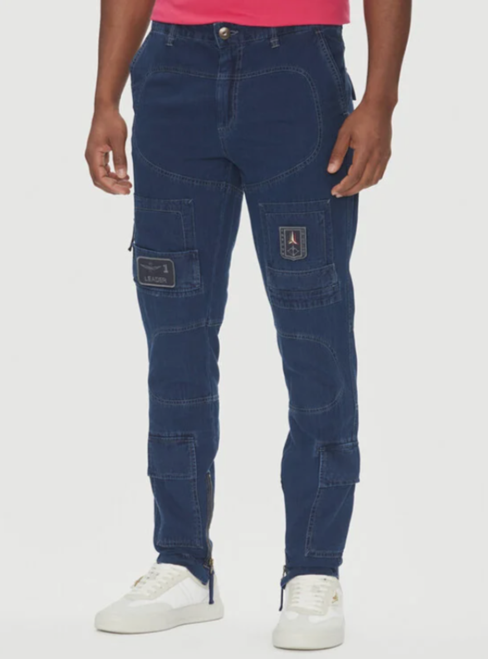 Брюки джинсовые