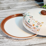 Блюдо для блинов "Правила кухни" 23см, тм Appetite