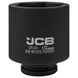 Головка ударная глубокая 105мм (6гр.), 1'' JCB JCB-485120105