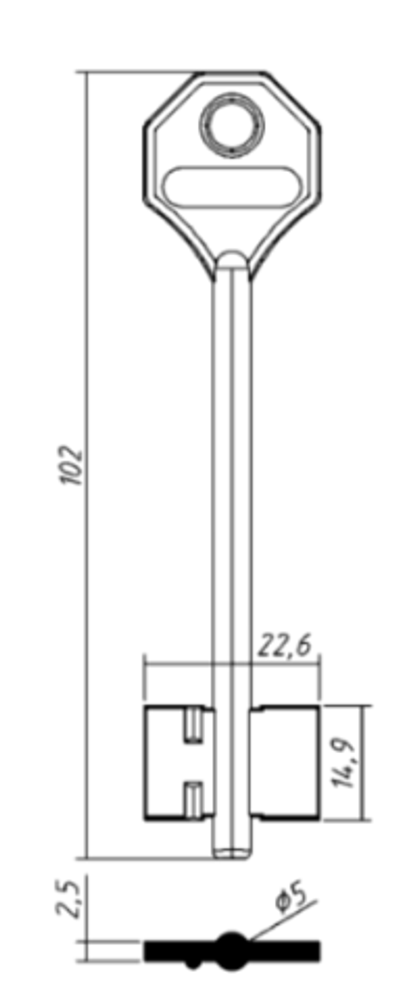Заготовка дверняк СИМЕКО 2