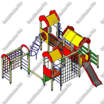 Модульный игровой комплекс «Весёлый маршрут»