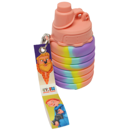 Бутылка для воды складная «Детективное агентство ХРУМ»