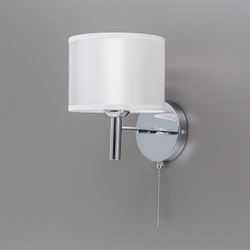 Citilux Аврора CL463310 Бра с белым абажуром и выключателем