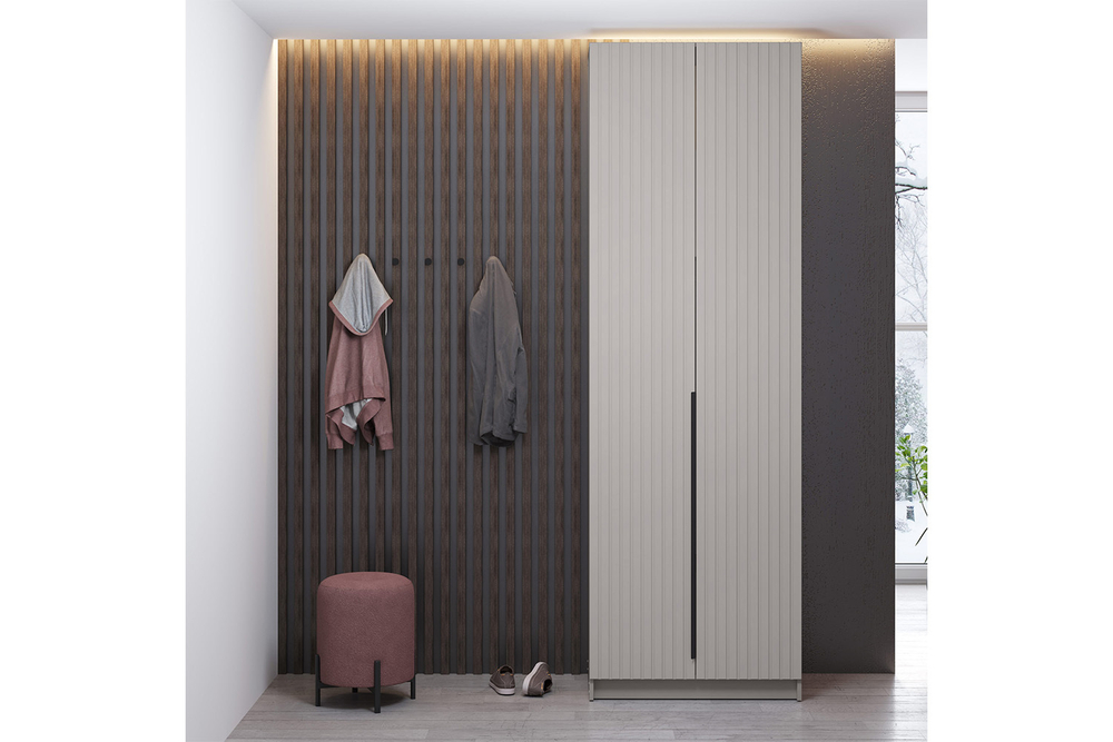 Шкаф для одежды 2-х створчатый Брандо 67.17, Кашемир