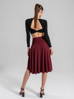 Dolly Max skirt shorts, Dark Red Oil