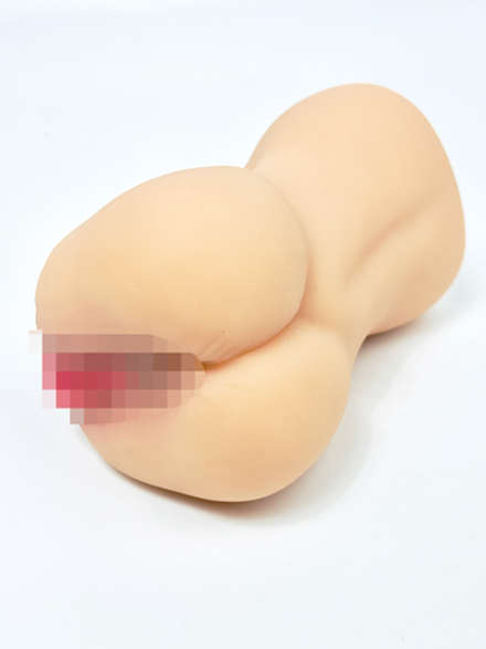 Мастурбатор реалистичный с вибрацией и всасыванием SGAN MV005, телесный