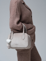 Замшевая сумка Polly DBR 31348 каменный