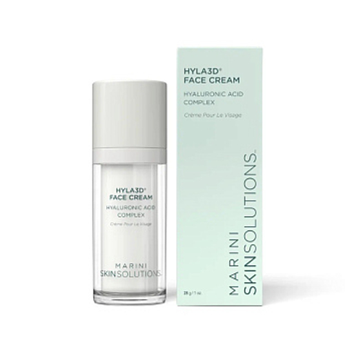 MARINI SKINSOLUTIONS HYLA3D FACE CREAM Ультра-увлажняющий и восстанавливающий барьерные функции крем с 3D гиалуроновым комплексом