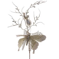 GAEM Изделие декоративное "Бабочка", L15 W7 H40 см, 4в.