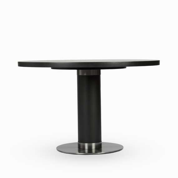 Обеденный стол Tru Ø120 см, черный