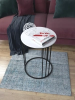 Журнальный стол Трио - ЧБГ - МДФ в ПВХ