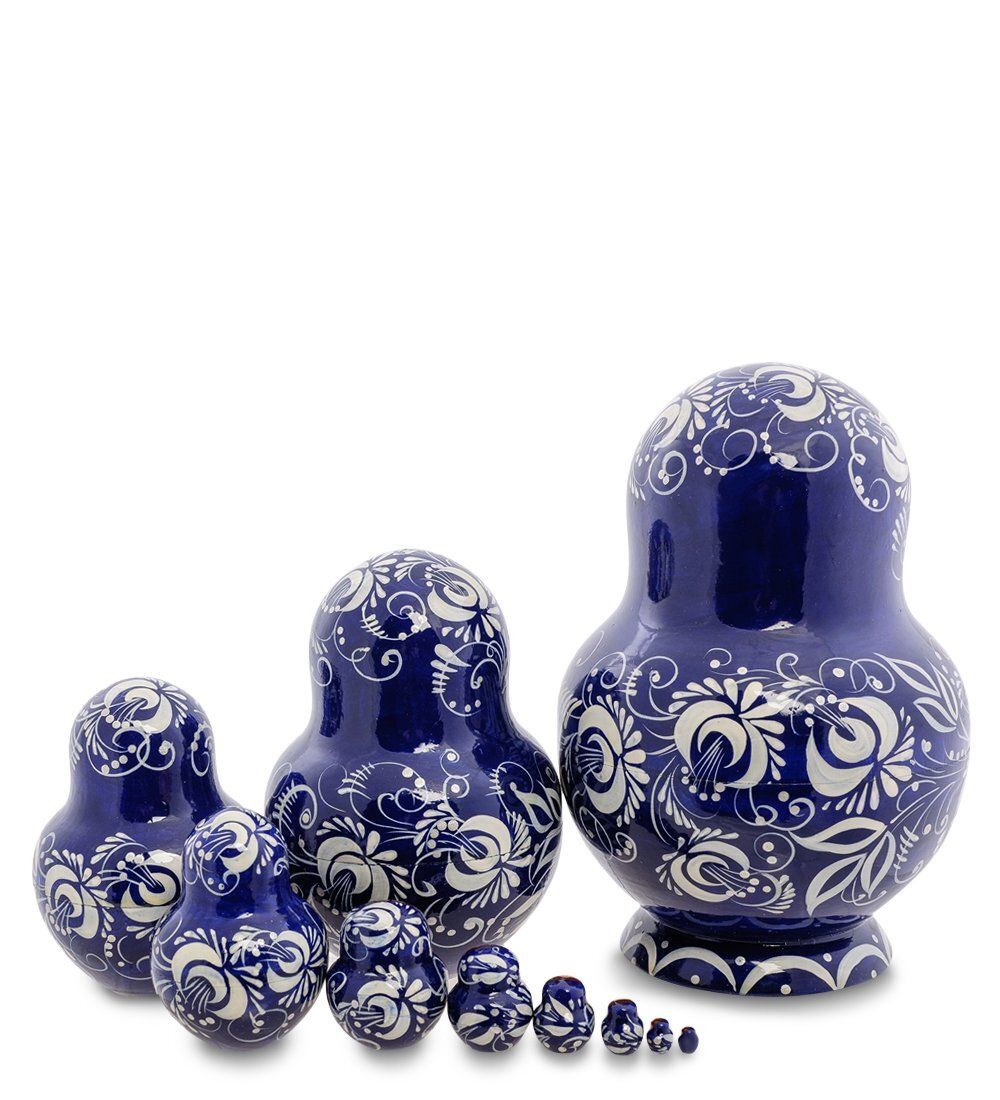 Народные промыслы МР-10/18 Матрешка 10-кукольная (Семеновская)