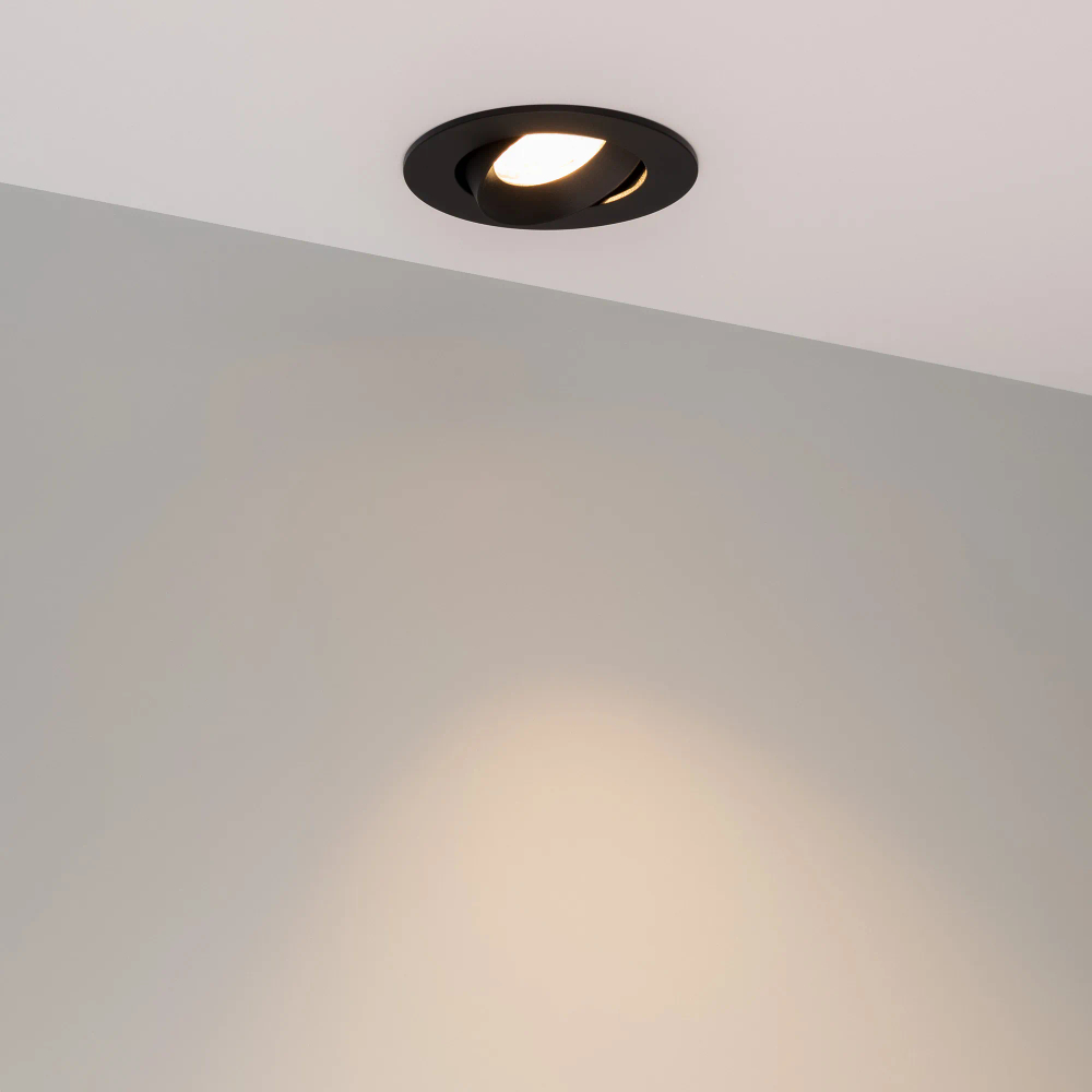 Светильник MS-ATOLL-BUILT-TURN-R94-10W Warm3000 (BK, 36 deg, 230V) (Arlight, IP54 Металл, 5 лет) 044618