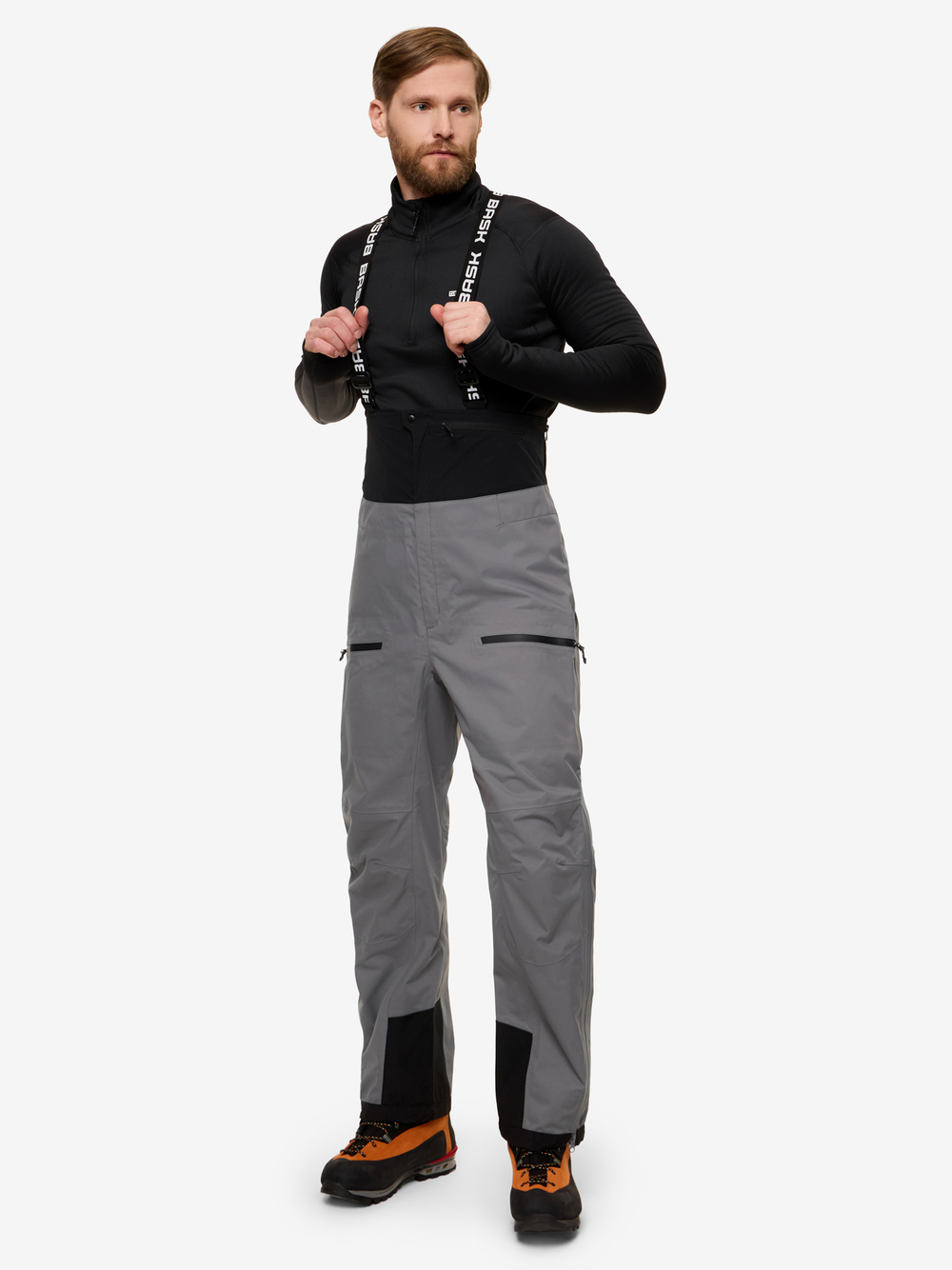 ПОЛУКОМБИНЕЗОН МУЖСКОЙ ШТОРМОВОЙ BASK GRAVITY V2