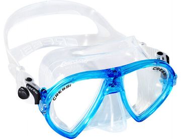 Набор для снорклинга Cressi Ocean Bag (Маска Estrella + Трубка Gamma + Сумка) аквамарин