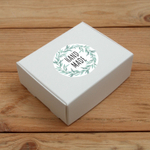 Наклейка стикер глянцевая круглая 40 мм 150 шт "Спасибо Обняли Приподняли"